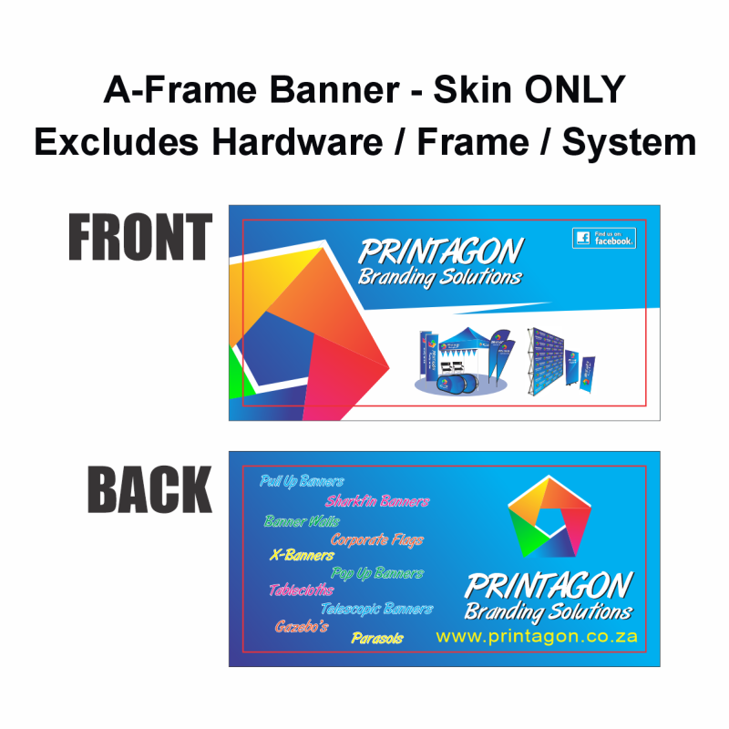 A-Frame Banners - PRINT ONLY