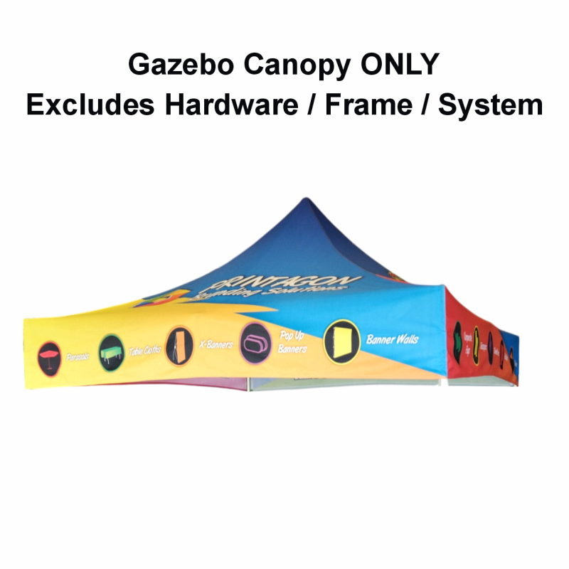 Aluminium Gazebo Canopy - PRINT ONLY