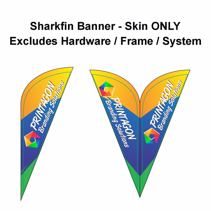 Sharkfin Banner - PRINT ONLY